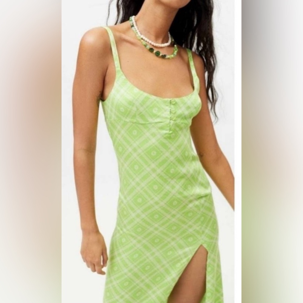 Urban Outfitters Tiera Midi Slip Dress in M